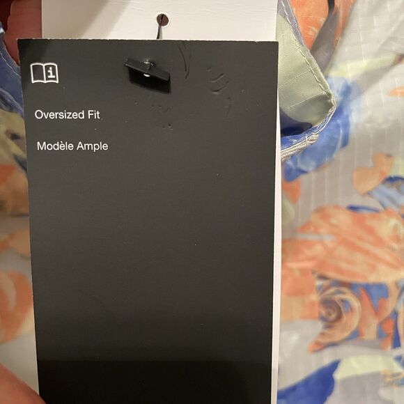 Nike Womens Woven Floral Track Zip Jacket Size L - CZ8184 072 Windbreaker NWT - Picture 3 of 16